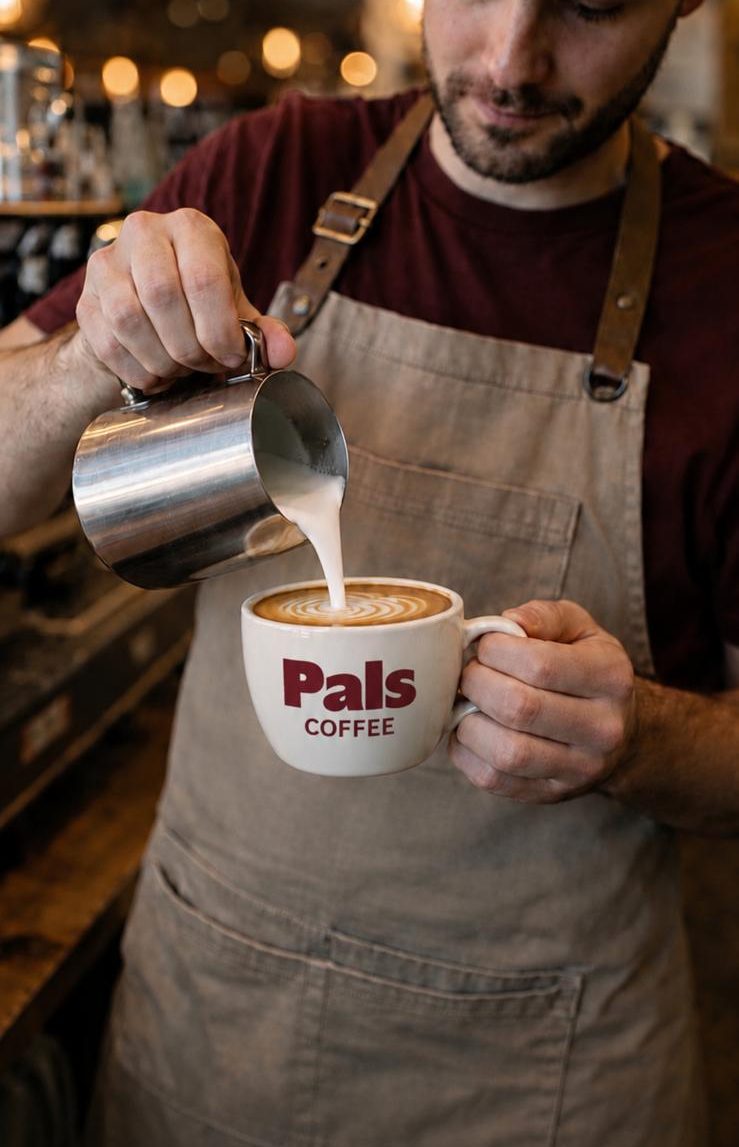 Pals Coffee espresso preparation